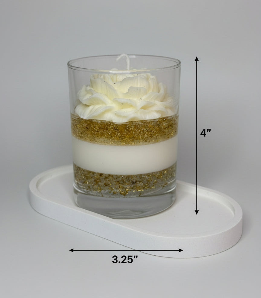 Rose Luxe Layer Candle
