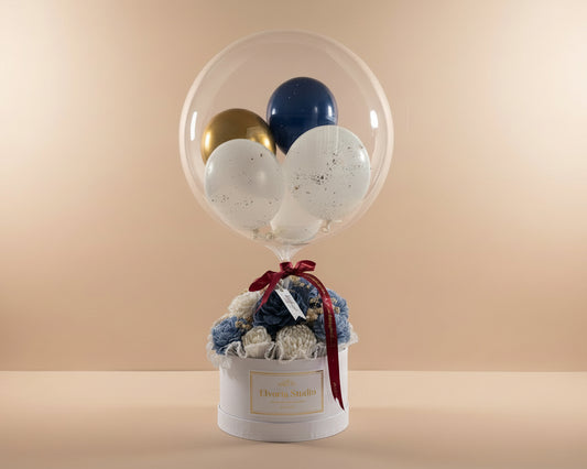 Candle Bouquet with Balloons