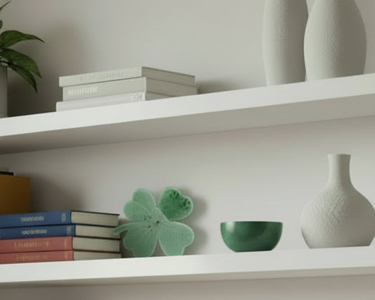 Four-Leaf Clover Candle